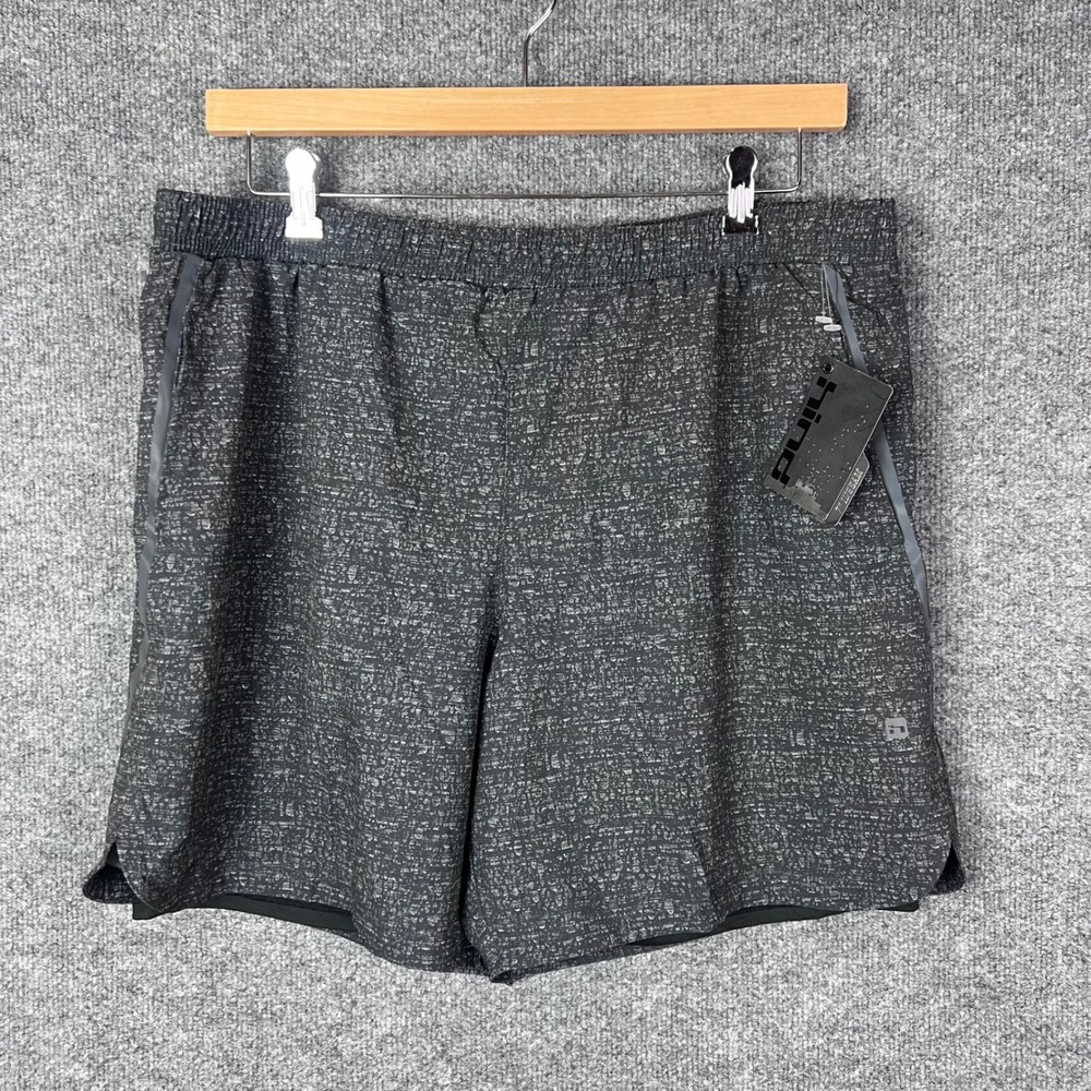 HIND Motion Mens XL Running Shorts Athletic‎ Gym Workout 7" Inseam